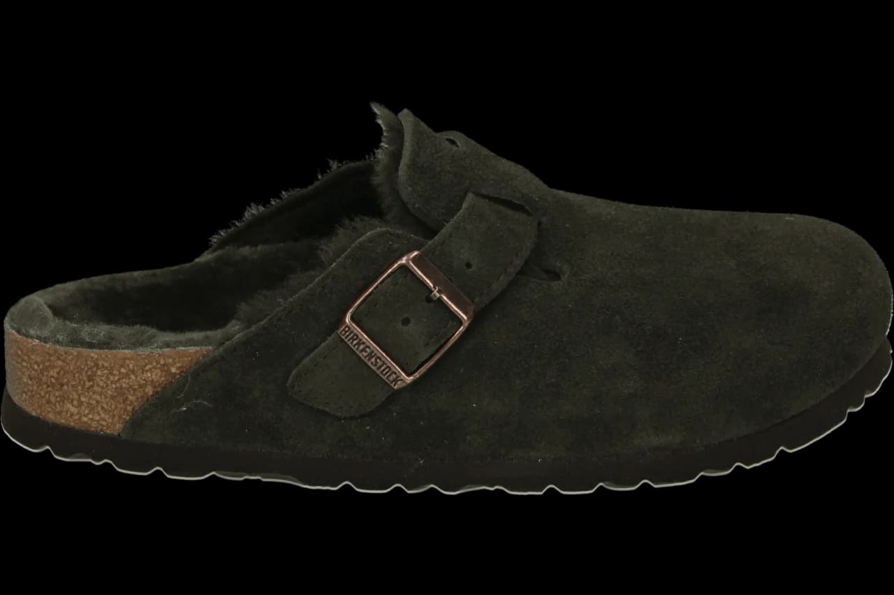 Birkenstock BOSTON SHEARLING SUEDE 492.10.001