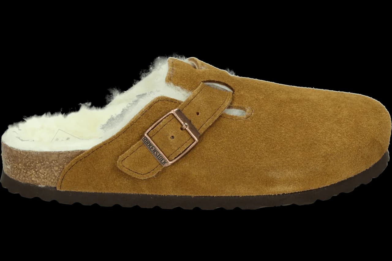 Birkenstock BOSTON SHEARLING SUEDE 492.15.006