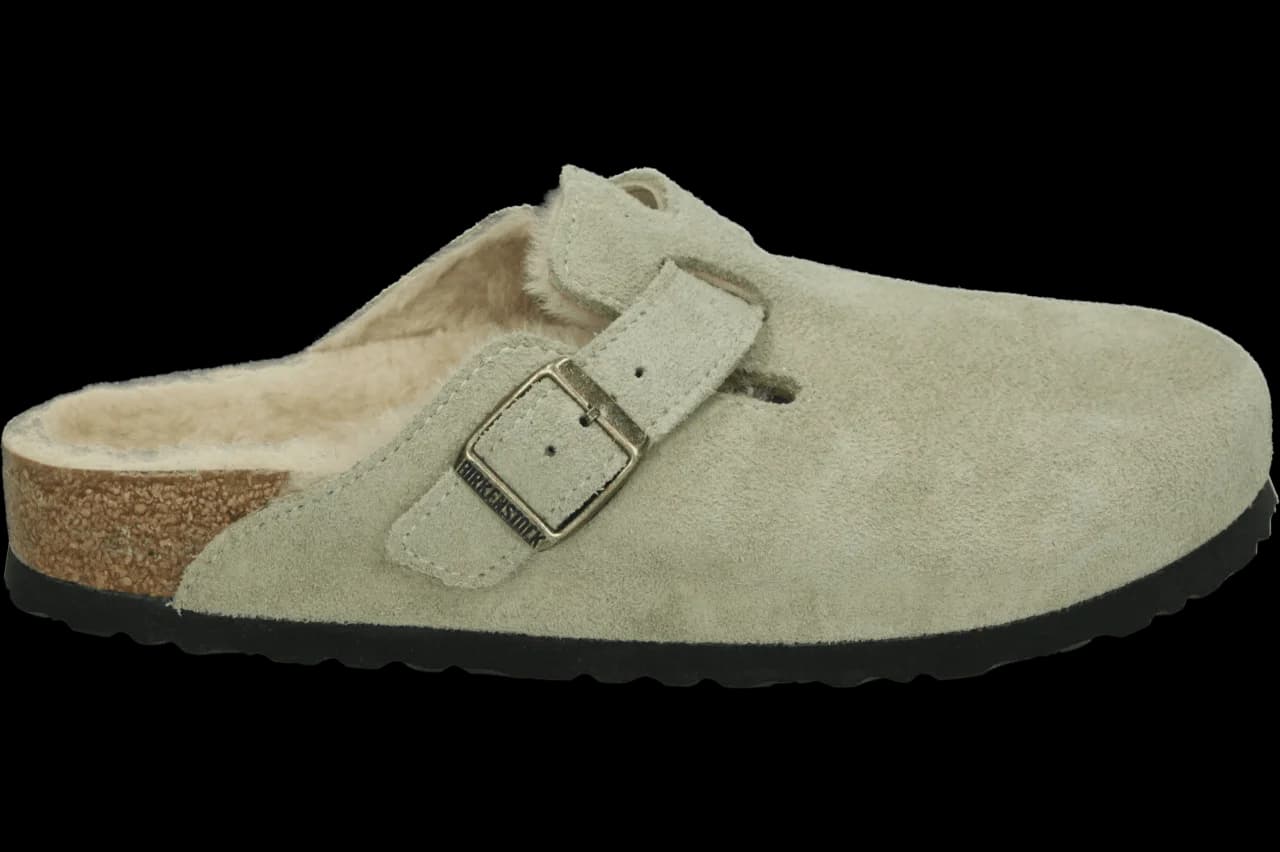 Birkenstock BOSTON SHEARLING SUEDE 492.17.005